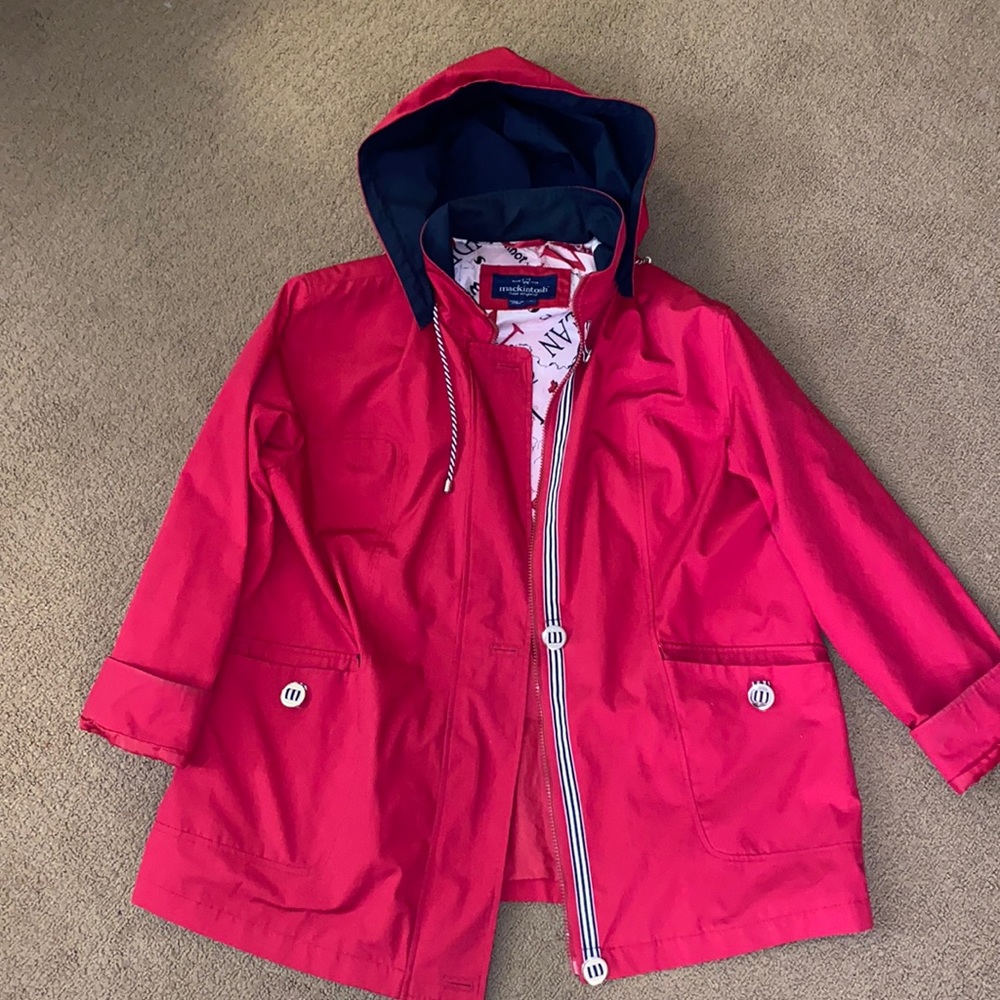 Red Mackintosh Jacket
